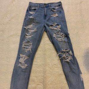 American eagle mom jeans